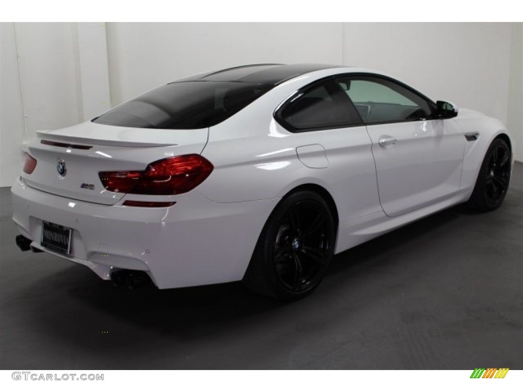 2015 M6 Coupe - Alpine White / Black photo #4