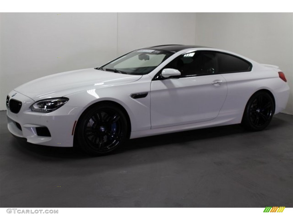2015 M6 Coupe - Alpine White / Black photo #5