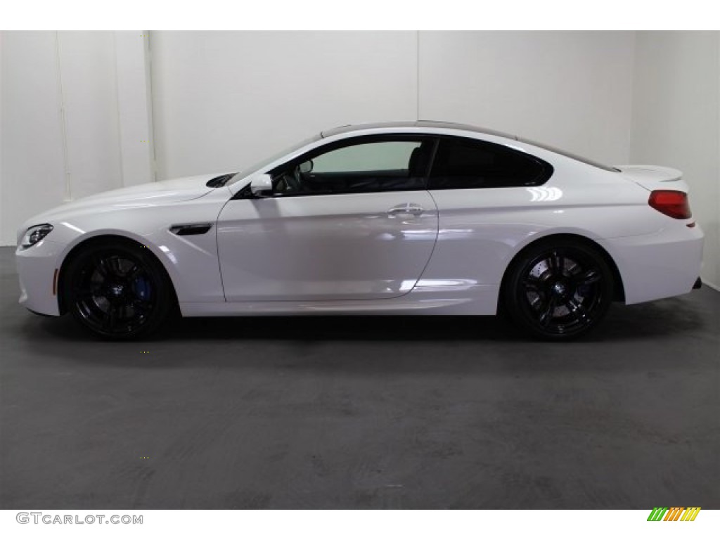 2015 M6 Coupe - Alpine White / Black photo #6