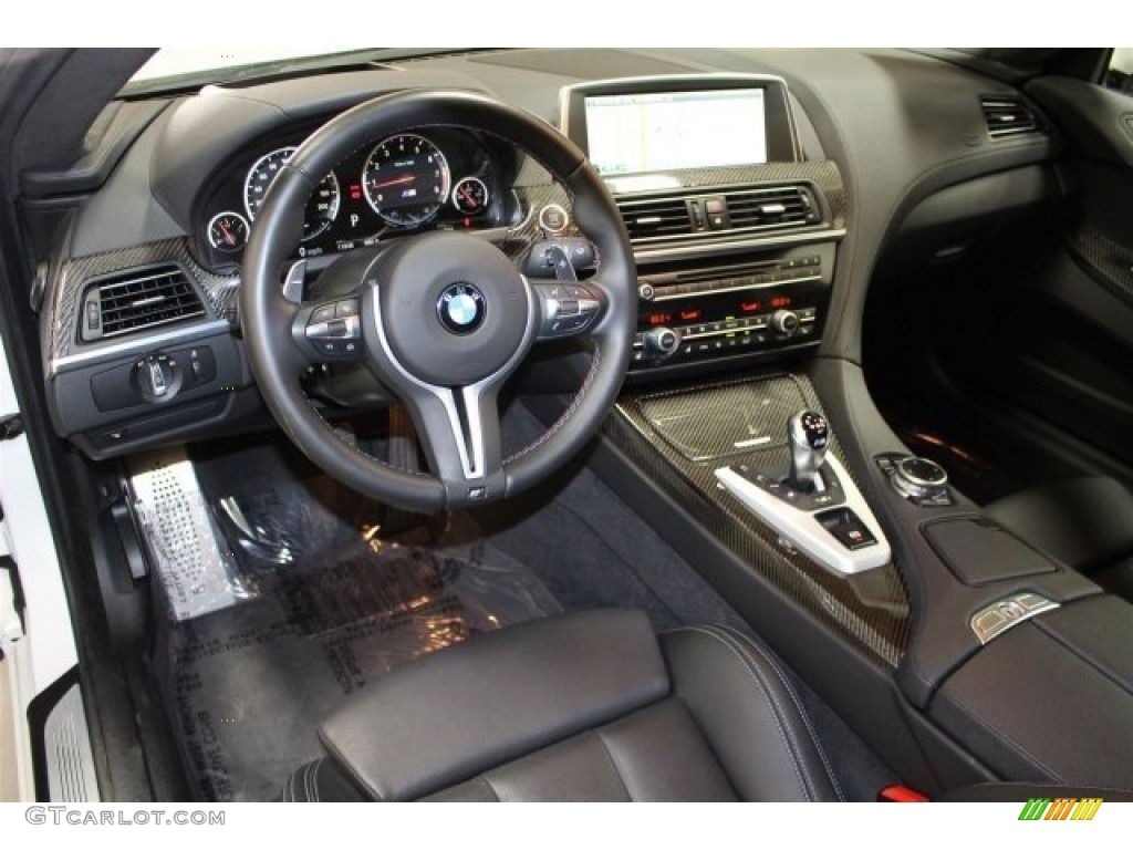 2015 M6 Coupe - Alpine White / Black photo #9