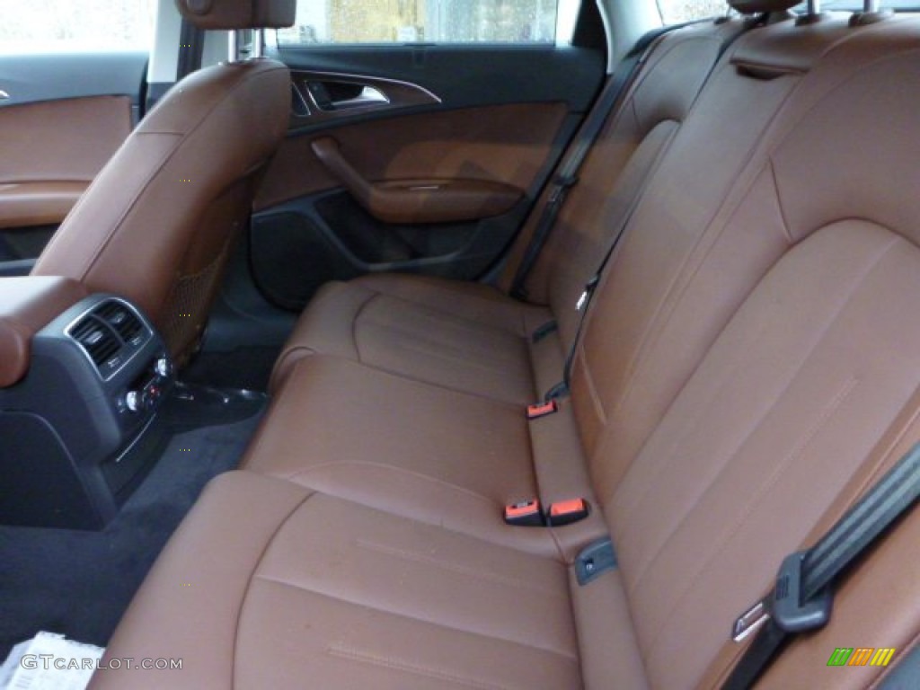 Nougat Brown Interior 2016 Audi A6 2.0 TFSI Premium Plus quattro Photo #103354910