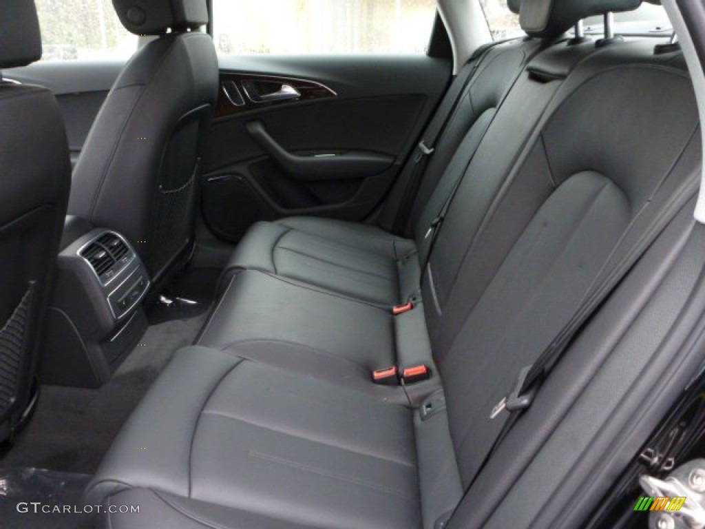 Black Interior 2016 Audi A6 3.0 TFSI Premium Plus quattro Photo #103355183