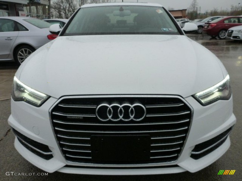 2016 A6 3.0 TFSI Premium Plus quattro - Ibis White / Black photo #6