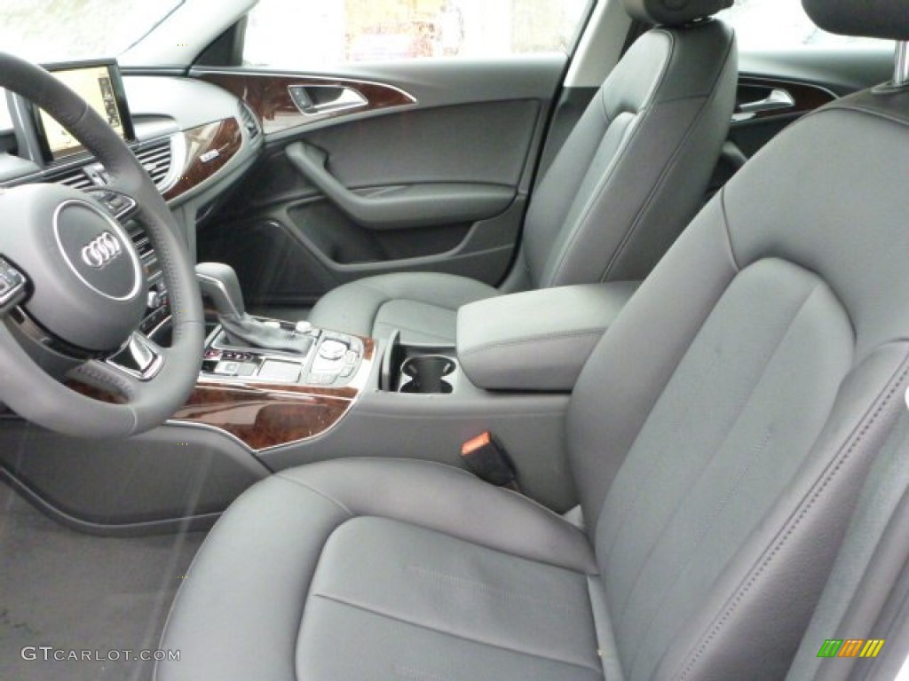 2016 A6 3.0 TFSI Premium Plus quattro - Ibis White / Black photo #8