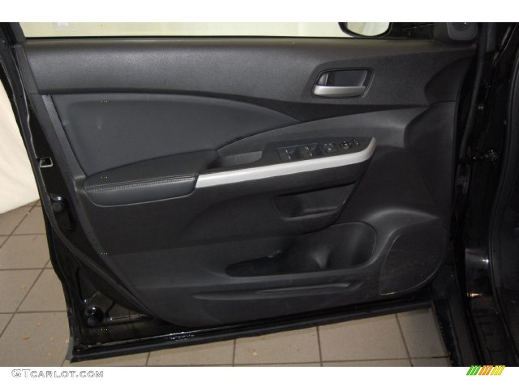 2012 CR-V EX-L 4WD - Crystal Black Pearl / Black photo #12