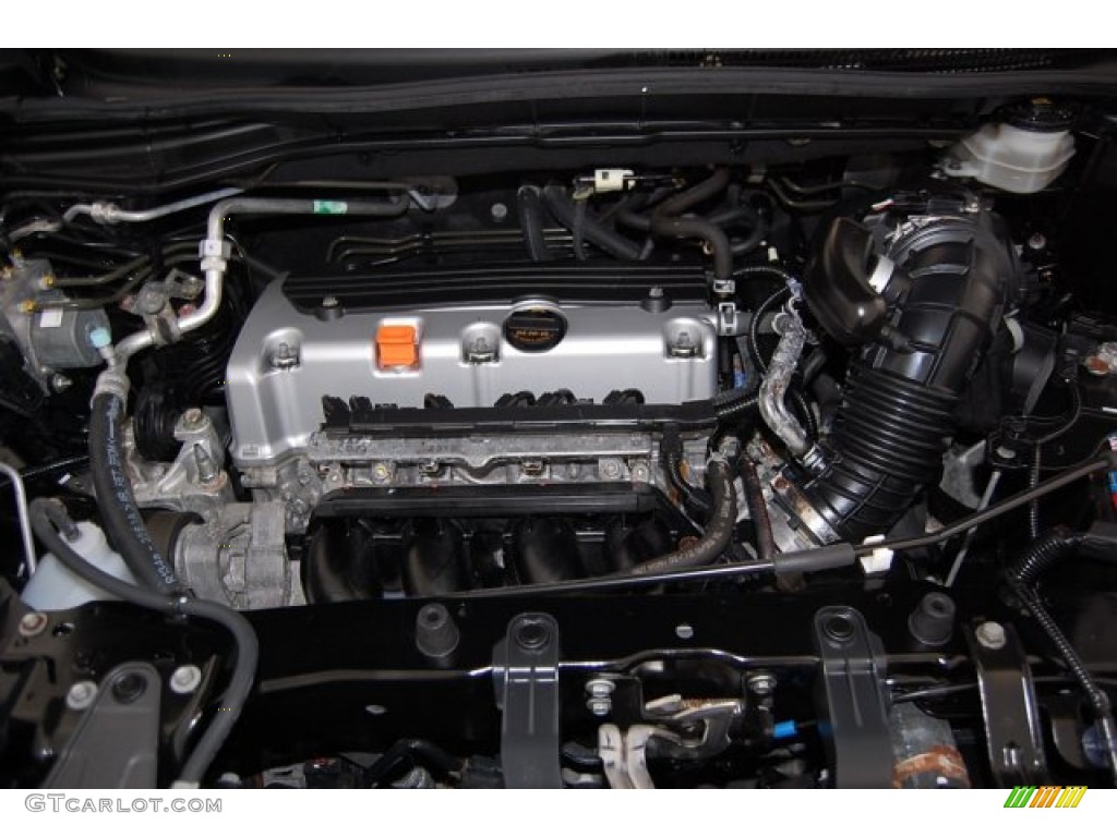 2012 CR-V EX-L 4WD - Crystal Black Pearl / Black photo #34