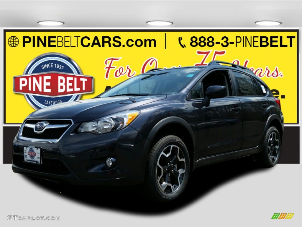 2015 XV Crosstrek 2.0i Premium - Dark Gray Metallic / Black photo #1