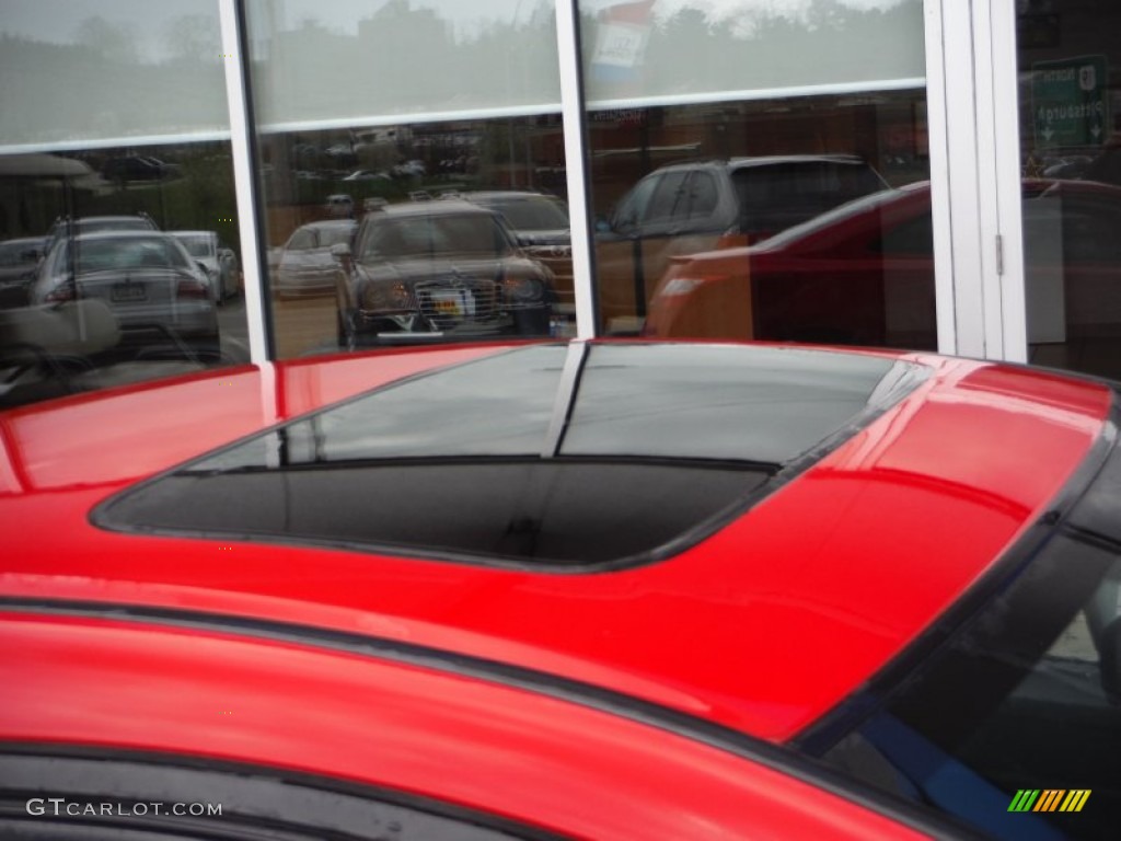 2008 Civic EX Coupe - Rallye Red / Black photo #4