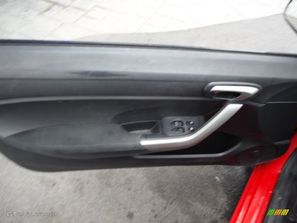2008 Civic EX Coupe - Rallye Red / Black photo #10