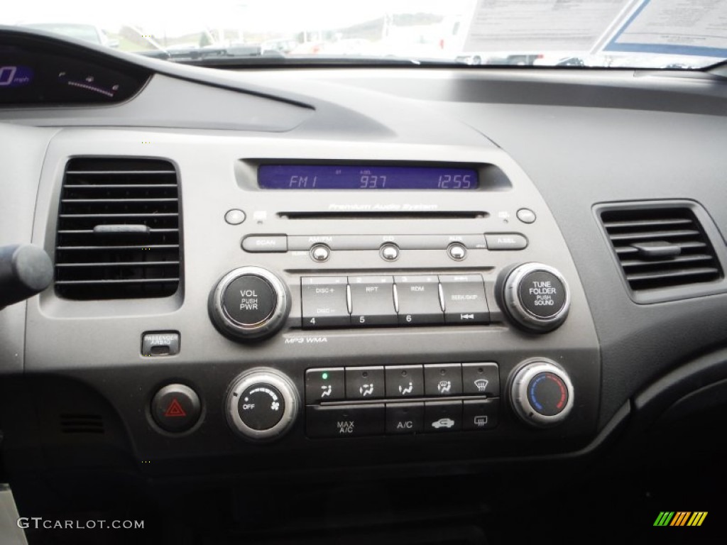 2008 Civic EX Coupe - Rallye Red / Black photo #15