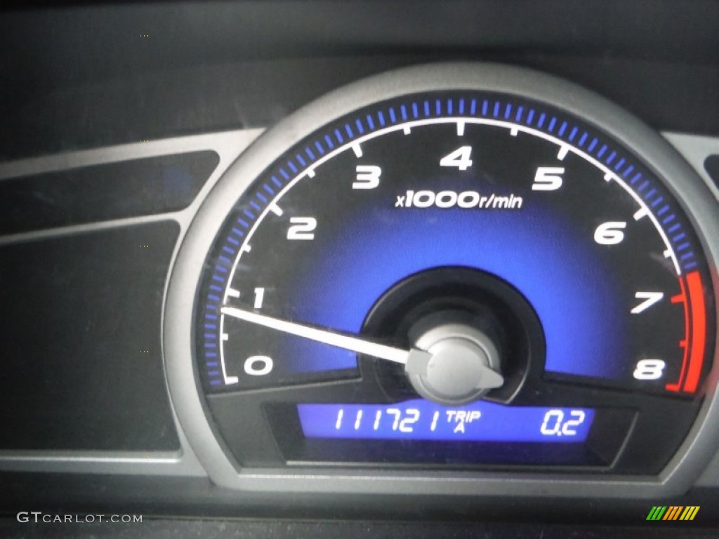 2008 Civic EX Coupe - Rallye Red / Black photo #20