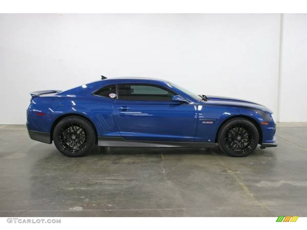 Aqua Blue Metallic 2010 Chevrolet Camaro SS Hennessey HPE550 Supercharged Coupe Exterior Photo #103364200