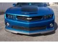 2010 Aqua Blue Metallic Chevrolet Camaro SS Hennessey HPE550 Supercharged Coupe  photo #16