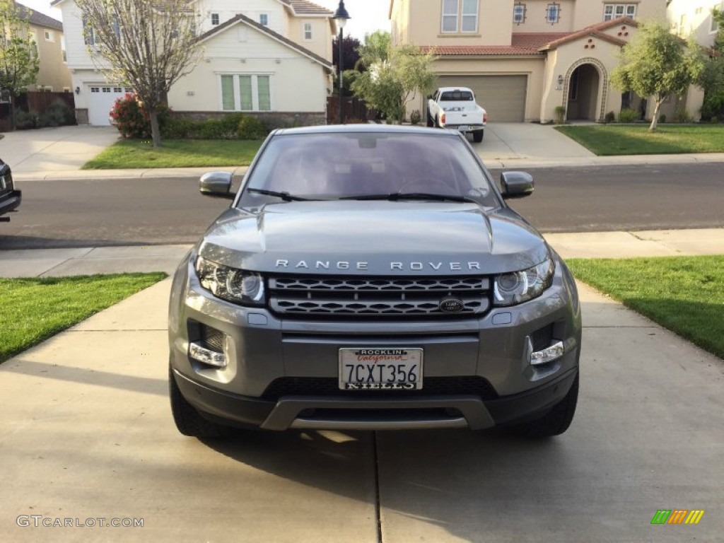 2013 Range Rover Evoque Pure - Orkney Grey Metallic / Ebony photo #2