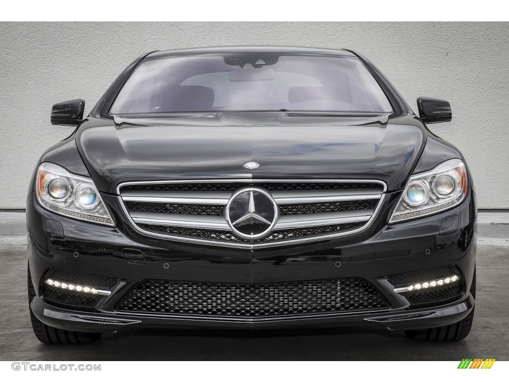 Obsidian Black Metallic 2014 Mercedes-Benz CL 550 4Matic Exterior Photo #103365429
