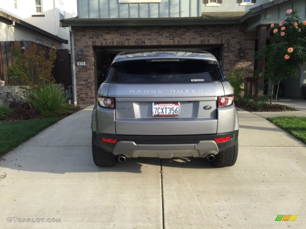 2013 Range Rover Evoque Pure - Orkney Grey Metallic / Ebony photo #12