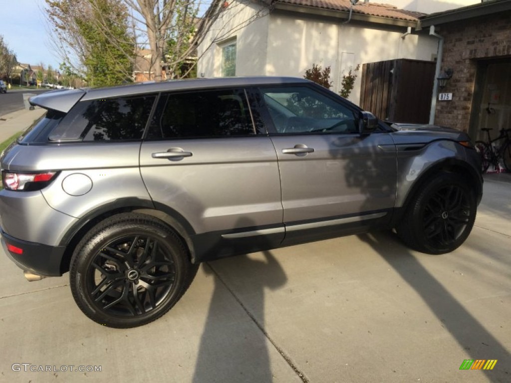 2013 Range Rover Evoque Pure - Orkney Grey Metallic / Ebony photo #14