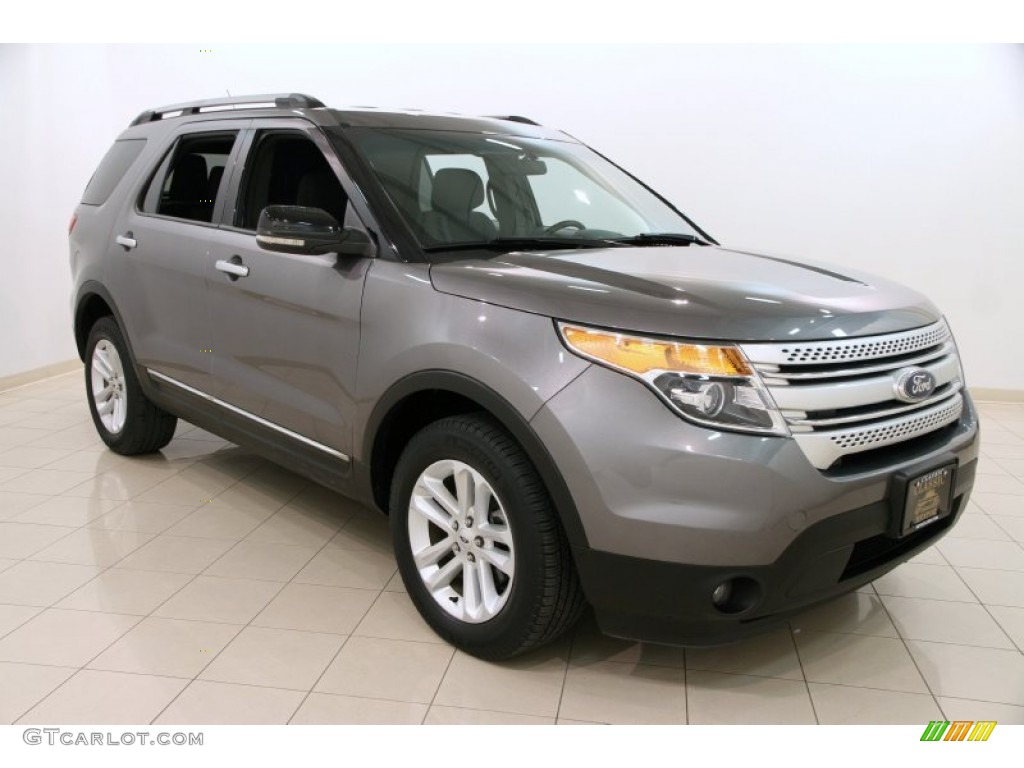 2012 Explorer XLT 4WD - Sterling Gray Metallic / Charcoal Black photo #1