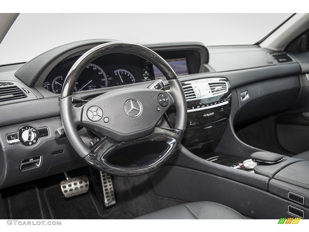 Black Interior 2014 Mercedes-Benz CL 550 4Matic Photo #103366164