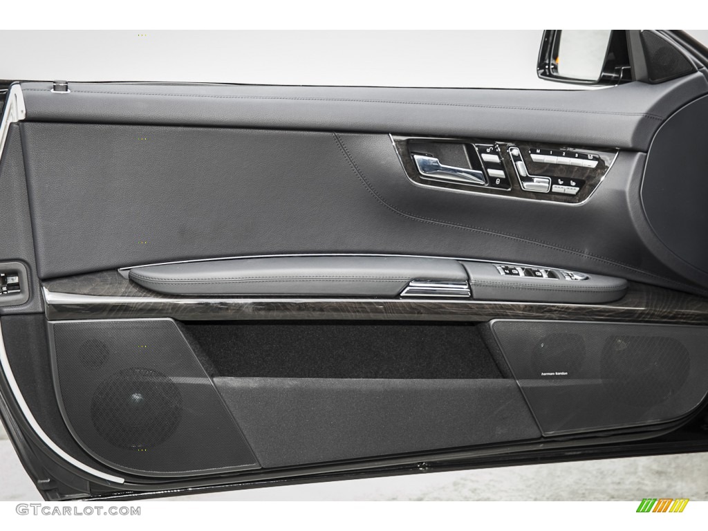 2014 Mercedes-Benz CL 550 4Matic Black Door Panel Photo #103366212