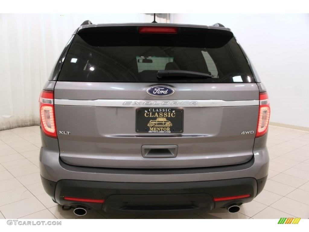 2012 Explorer XLT 4WD - Sterling Gray Metallic / Charcoal Black photo #16