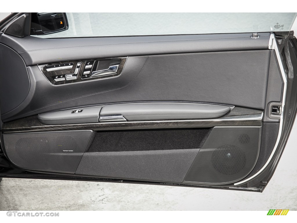 2014 Mercedes-Benz CL 550 4Matic Black Door Panel Photo #103366482