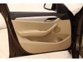 Beige 2013 BMW X1 xDrive 28i Door Panel