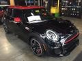 2015 Midnight Black Metallic Mini Cooper John Cooper Works 2 Door  photo #1