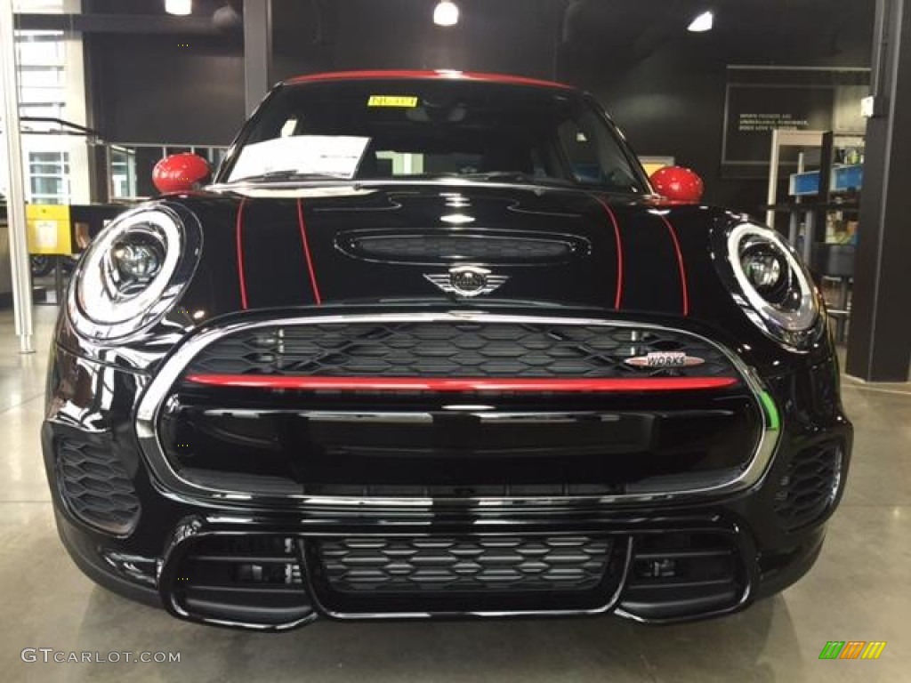 Midnight Black Metallic 2015 Mini Cooper John Cooper Works 2 Door Exterior Photo #103367940