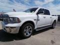 2015 Bright White Ram 1500 Laramie Crew Cab  photo #1