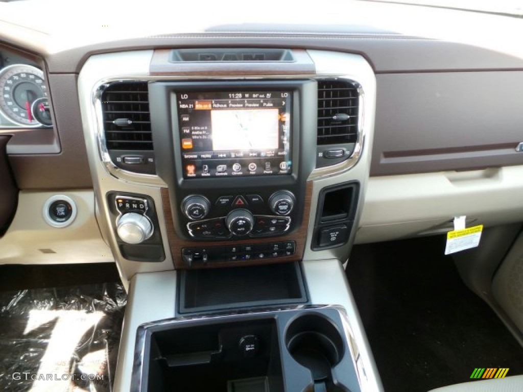 2015 1500 Laramie Crew Cab - Bright White / Canyon Brown/Light Frost photo #7