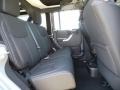 2015 Jeep Wrangler Unlimited Black Interior Rear Seat Photo