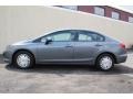Polished Metal Metallic - Civic HF Sedan Photo No. 3