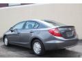 Polished Metal Metallic - Civic HF Sedan Photo No. 4