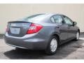 Polished Metal Metallic - Civic HF Sedan Photo No. 6