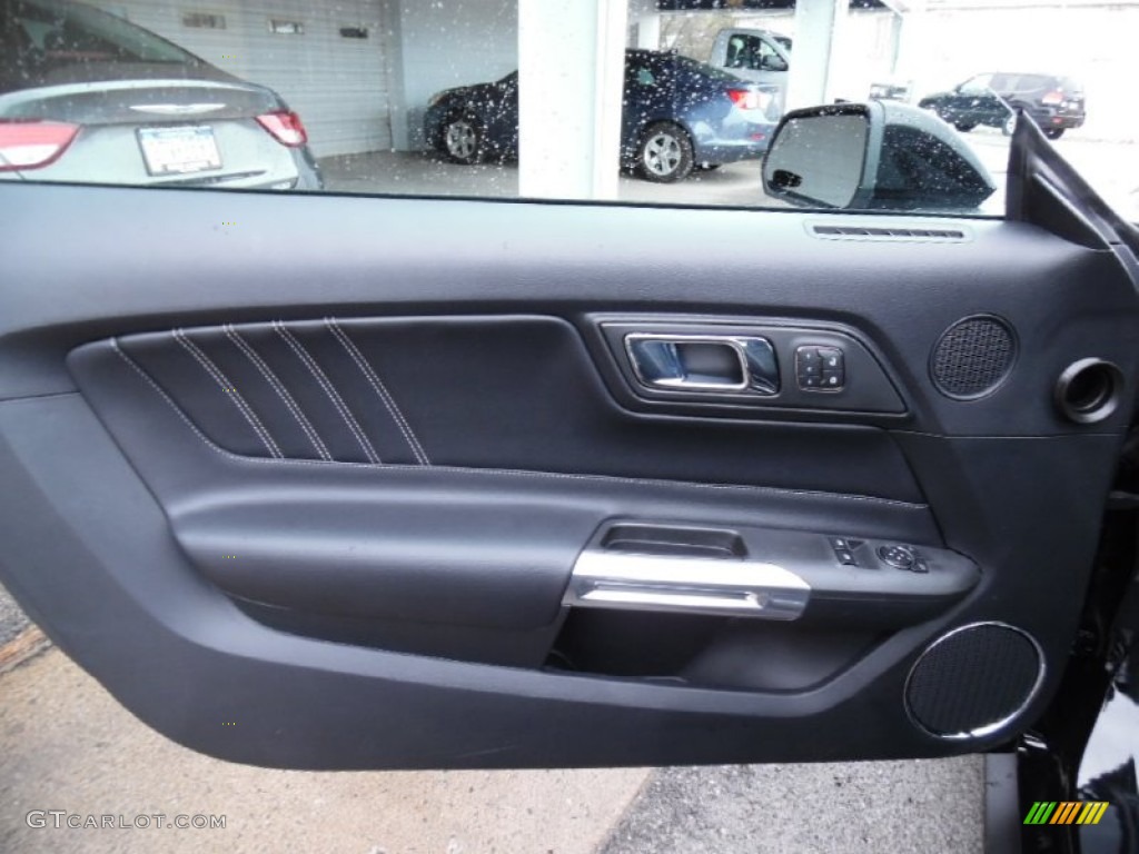 2015 Mustang GT Premium Coupe - Black / Ebony photo #14