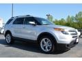 2013 Ingot Silver Metallic Ford Explorer Limited 4WD  photo #1