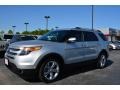 2013 Ingot Silver Metallic Ford Explorer Limited 4WD  photo #7