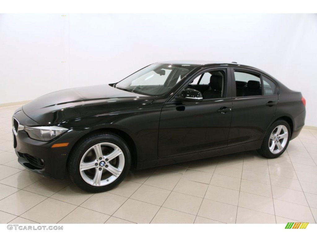 2014 3 Series 328i xDrive Sedan - Jet Black / Black photo #3