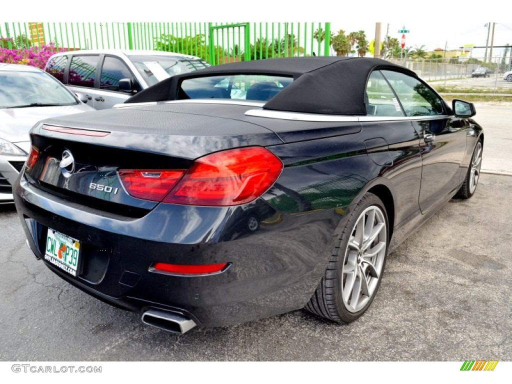 2012 6 Series 650i Convertible - Jet Black / Black Nappa Leather photo #11