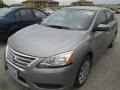 2014 Brilliant Silver Nissan Sentra SV  photo #2