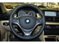 2015 BMW X1 Beige Interior Steering Wheel Photo
