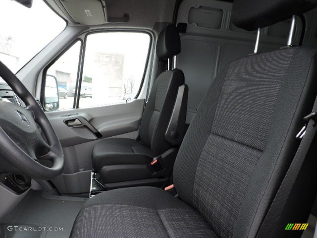 2015 Sprinter 2500 High Roof Cargo Van - Arctic White / Black photo #9