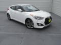 2013 Elite White Pearl Hyundai Veloster Turbo  photo #2