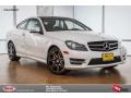 Polar White 2015 Mercedes-Benz C 350 Coupe