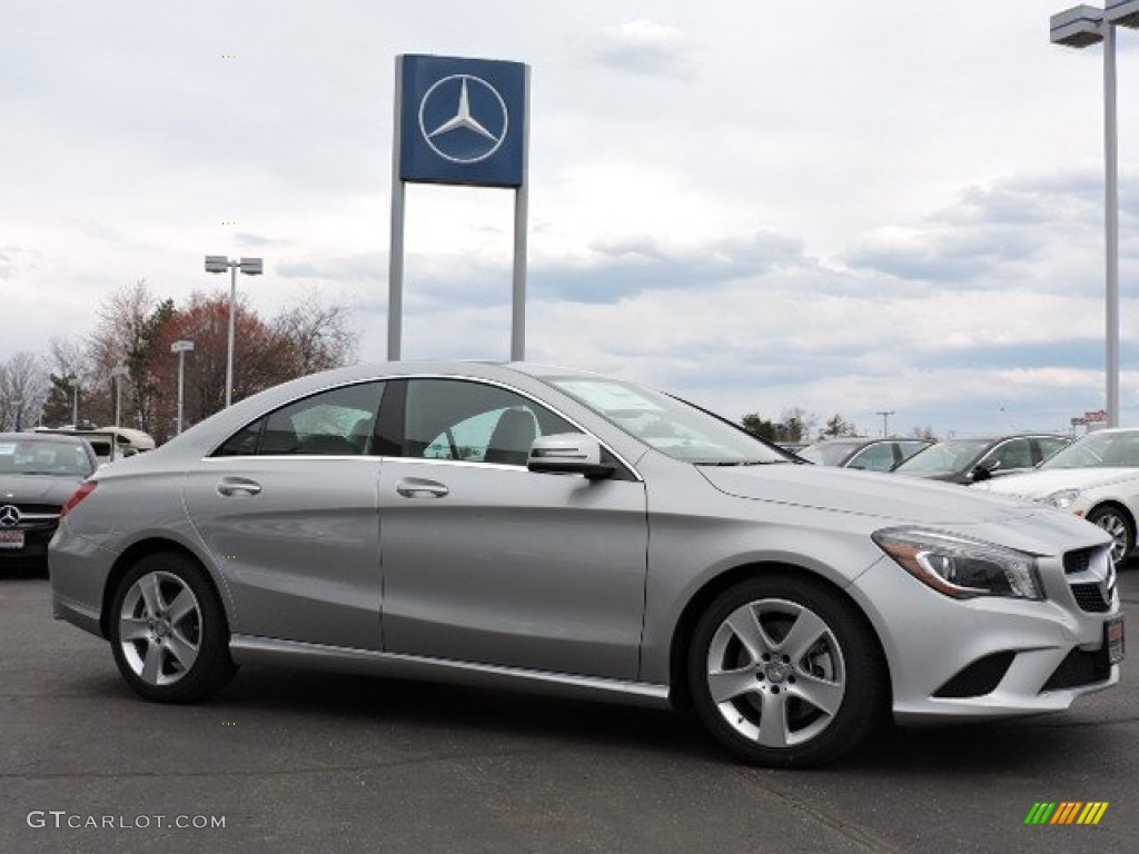 Polar Silver Metallic 2015 Mercedes-Benz CLA 250 4Matic Exterior Photo #103378434