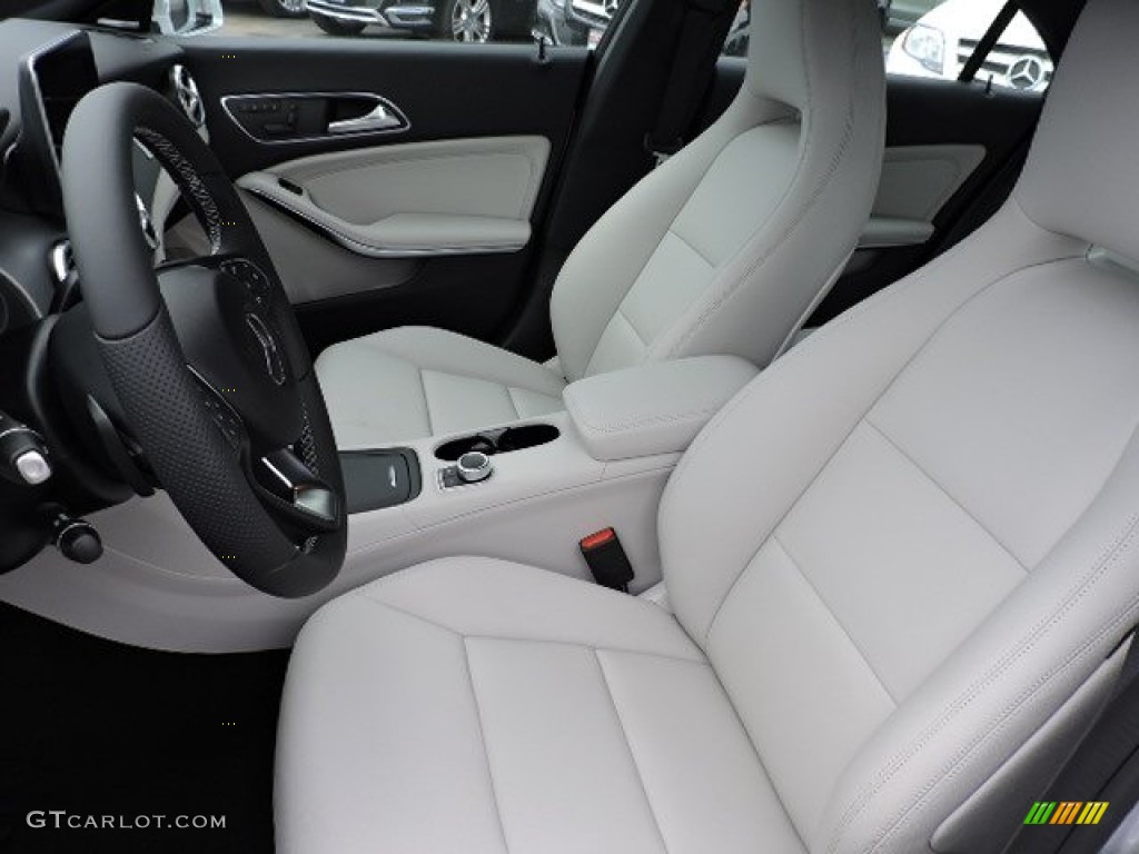 Crystal Grey Interior 2015 Mercedes-Benz CLA 250 4Matic Photo #103378554