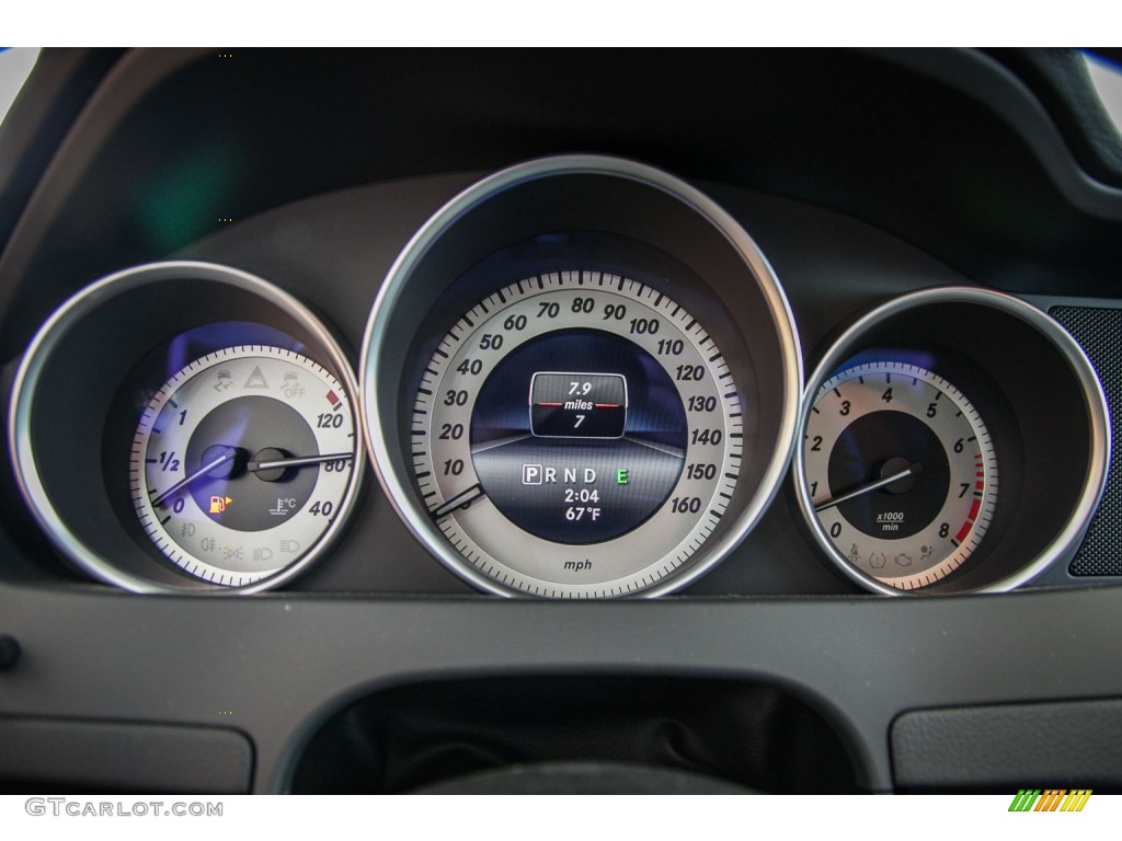 2015 Mercedes-Benz C 350 Coupe Gauges Photo #103378644