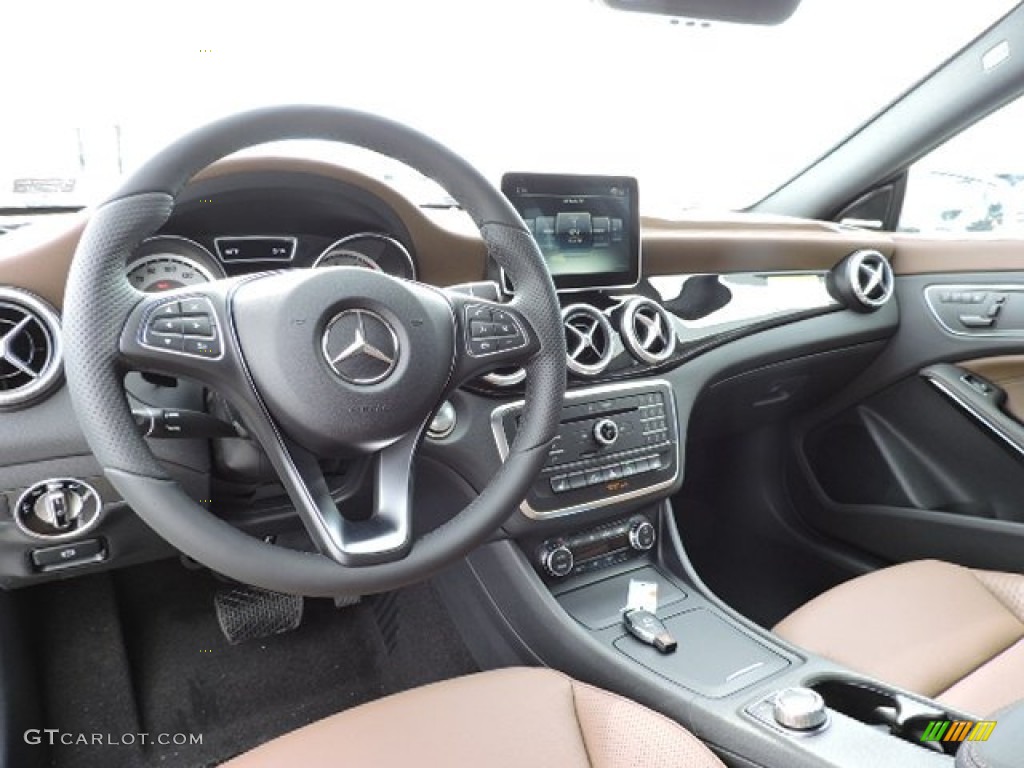 Nut Brown Interior 2015 Mercedes-Benz CLA 250 4Matic Photo #103378710