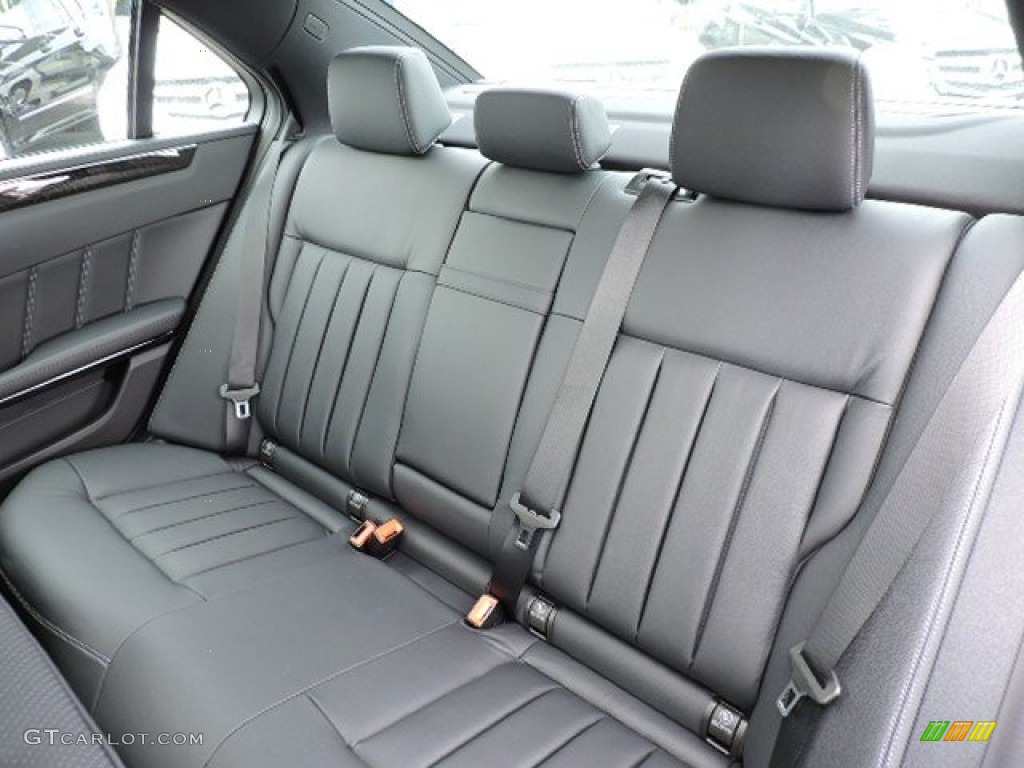 2015 Mercedes-Benz E 400 4Matic Sedan Rear Seat Photo #103379181